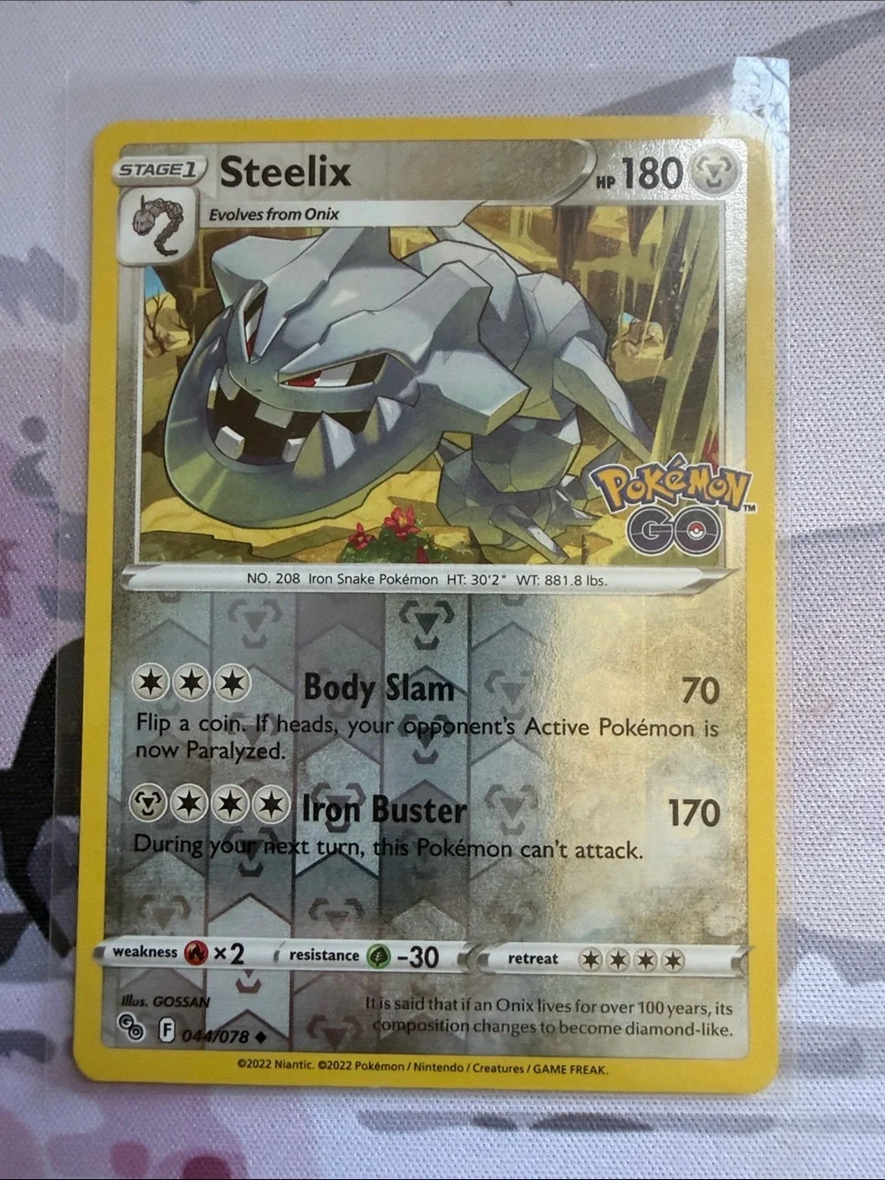 Onix & Steelix Holo Reverse Holo Evolution Pokémon Card Lot | 5 Cards ✨5/$25✨
